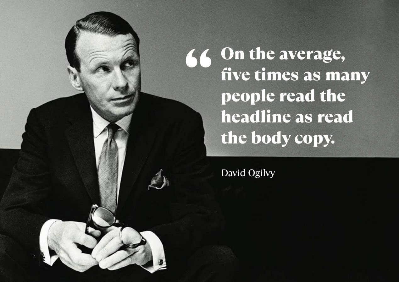 Quote by David Ogilvy