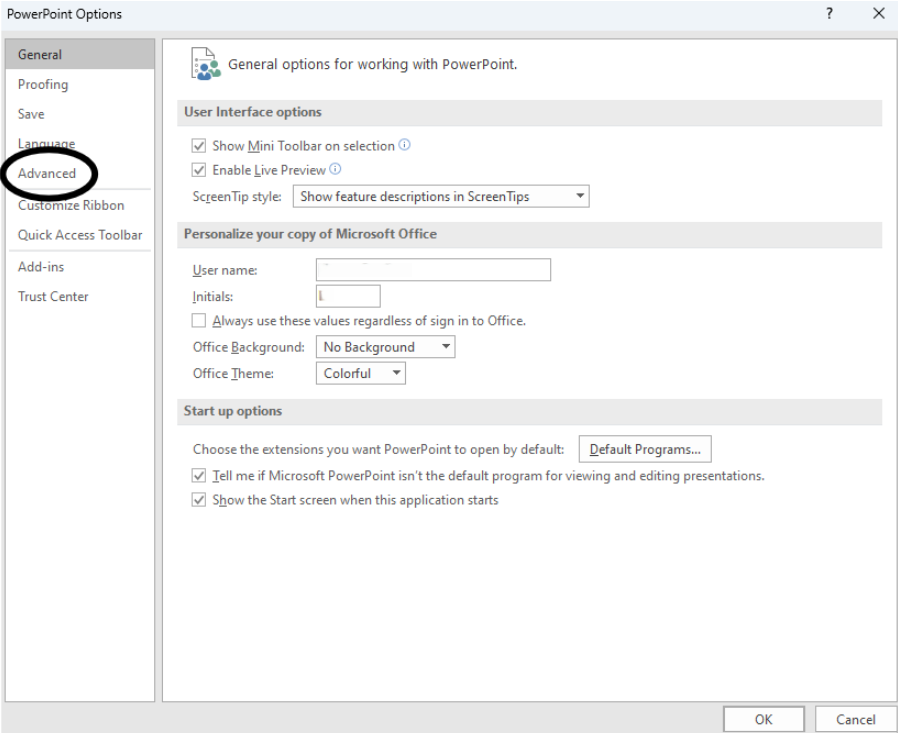 3. Advanced settings_slide fonts
